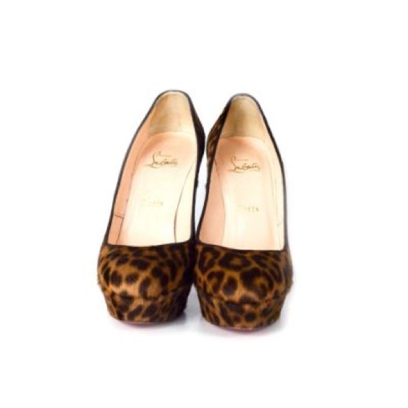 christian louboutin Bianca  pumps leopard 38.5 - Picture 6 of 6